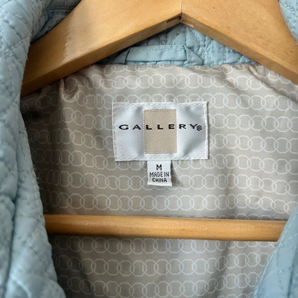 Gallery Quilted Blue Jacket - Picture 3 of 6